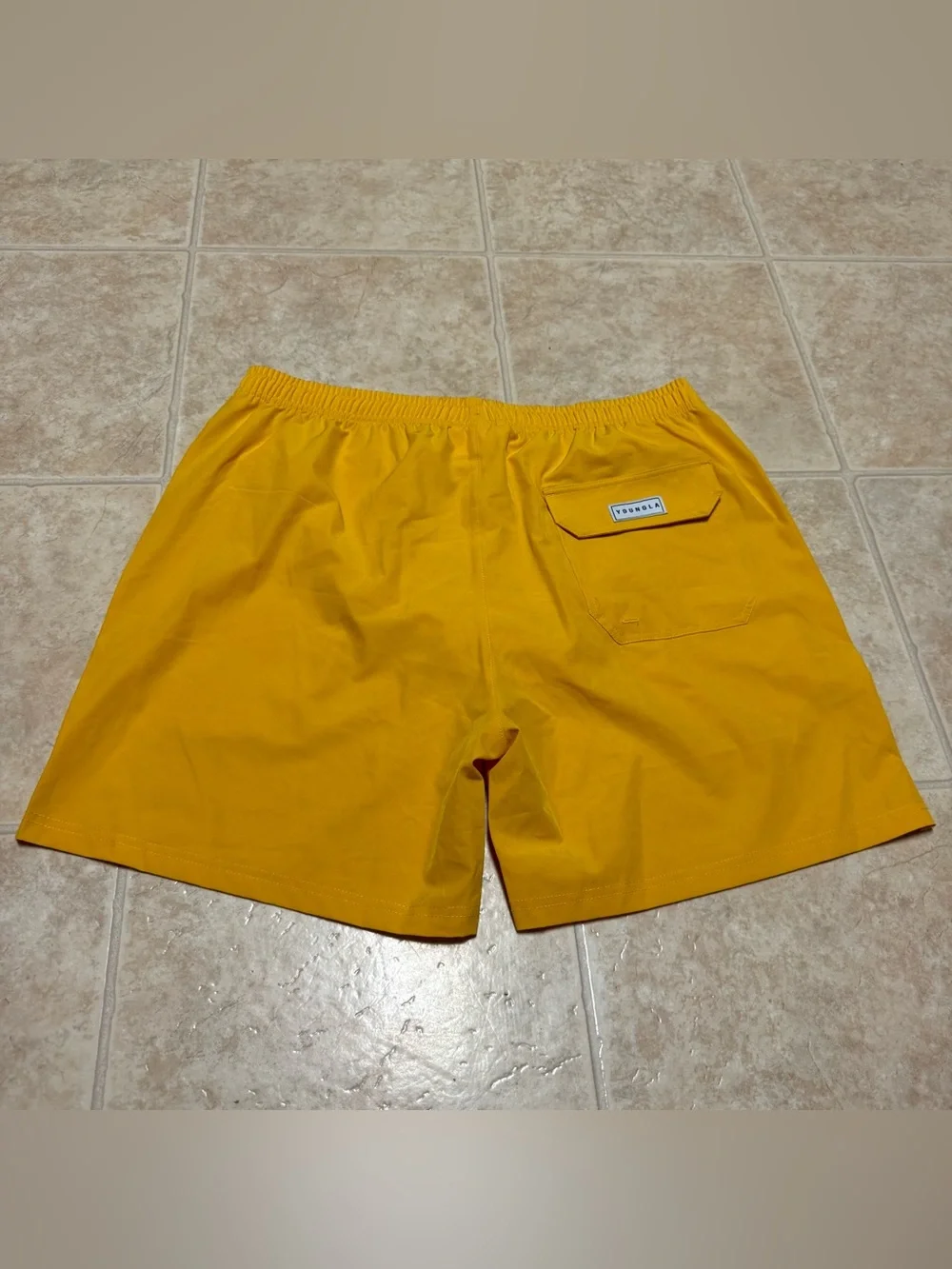 YoungLA 140 Frooty Swim Shorts - Yellow